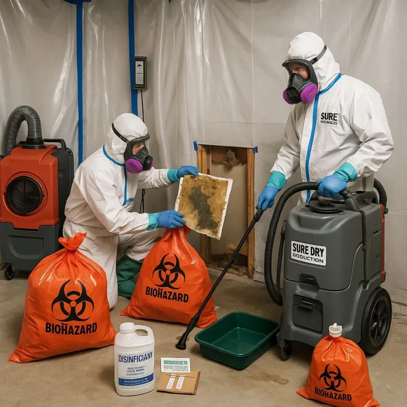 Contaminated Water Handling Protocols process in Bartlett, TX