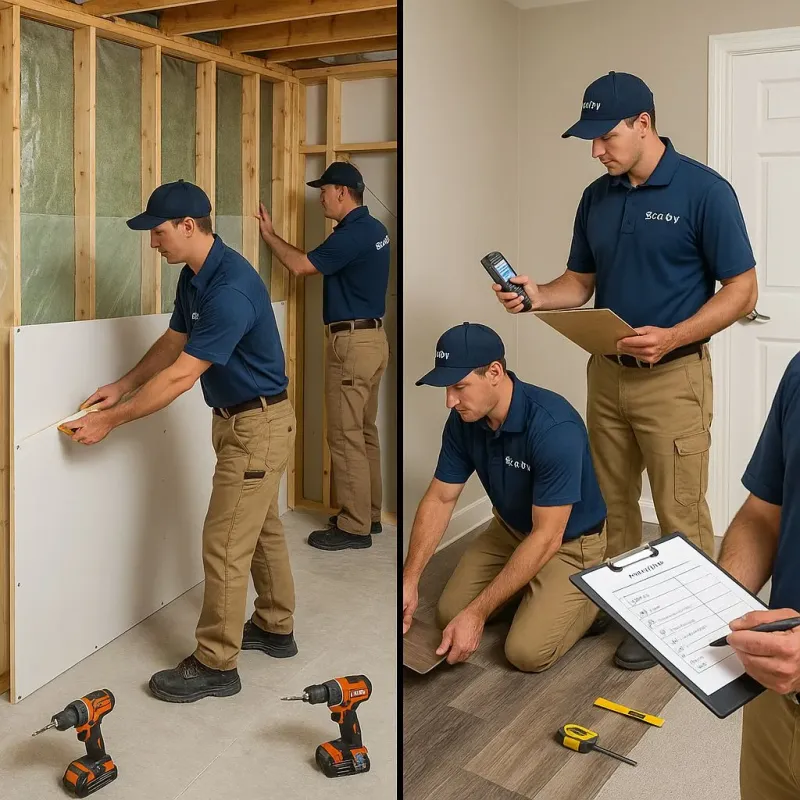 Repairs and Reconstruction process in Bartlett, TX