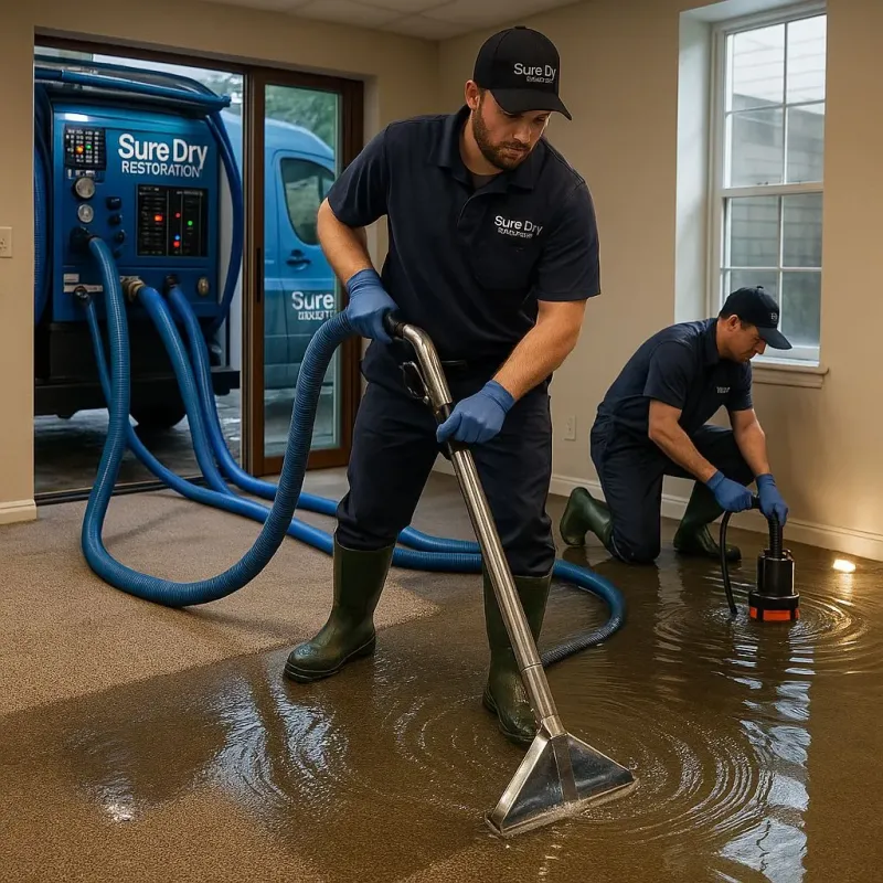 Water Extraction and Removal process in Bartlett, TX